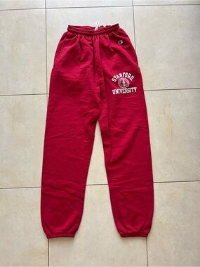 Champion Stanford University Red Sweatpants